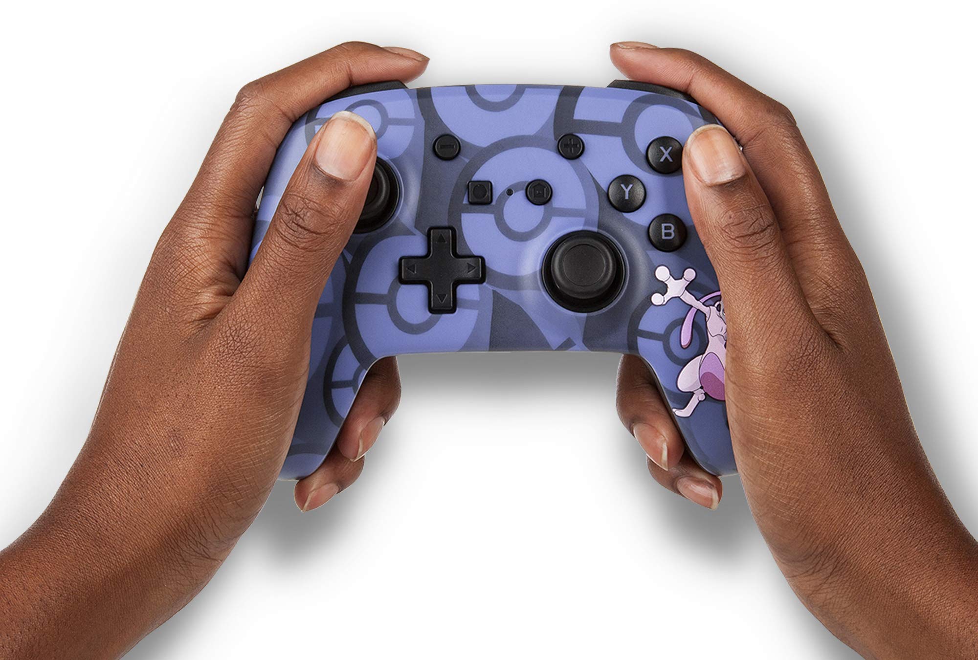 Mando Nintendo Switch Powera Con Cable Mewtwo PokéMon - Diseño especial Mando Nintendo Switch Powera Con Cable Mewtwo PokéMon - Diseño especial